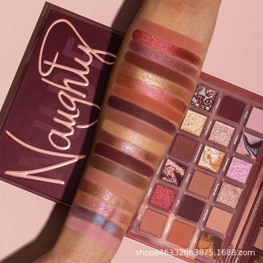 MURGHÍ ✨ Make-up -  Palette Hudavioji of 18 colors of long-lasting matte pearly and eyeshadows