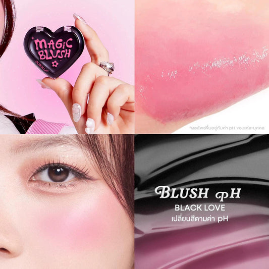 TK Heart Blush Blush Blush Warm Color Change not easy to fade Natural Toning Blush Stick
